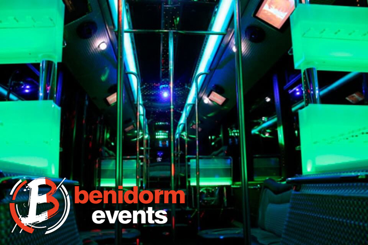 party bus from benidorm airport