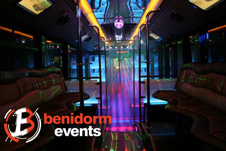 party bus from benidorm airport