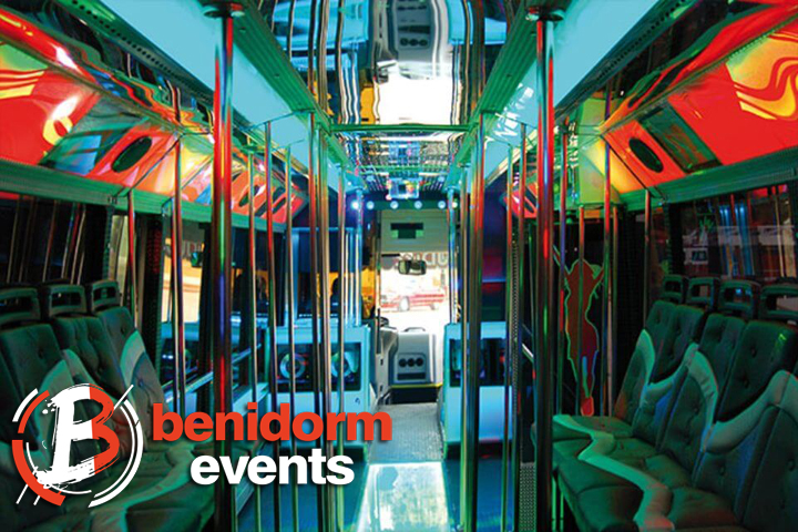 party bus from benidorm airport